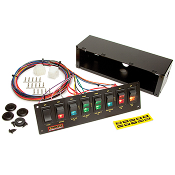 Painless, 8-Switch Panel/Non-Fused/Roll Bar Mount for Part #50001