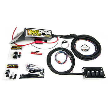 Painless, Trail Rocker Overhead System Jeep CJ '76-'86, w/ Overhead 4 Switch Box