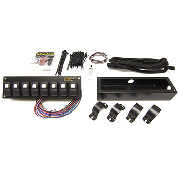 Painless, Trail Rocker Switch Panel, 8 Switch Roll Bar Mount