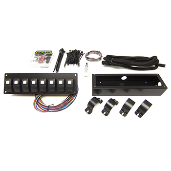 Painless, Track Rocker Panel Roll Bar Mount, 8 Switch