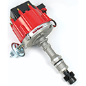 PerTronix, Flame-Thrower HEI Street/Strip Distributor w/ Vacuum Advance, Oldsmobile V8, w/ 6.9 amp, Red Cap
