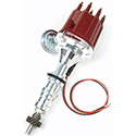 PerTronix, Flame Thrower Plug n' Play Billet Distributor Ignitor II w/ Vacuum Advance, Ford FE 332-428, Red Cap, Each