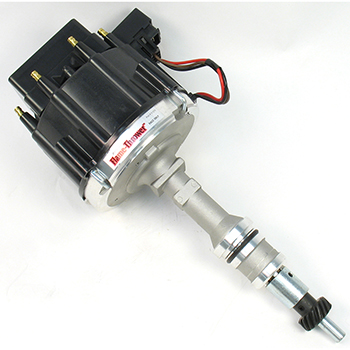 Pertronix, HEI Race Distributor w/ Mech. Adv., HEI III Module w/ Multi-Spark & Rev Limiter, Ford 289-302, Black Cap