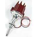 PerTronix, Flame Thrower Plug n' Play Billet Distributor Ignitor II w/ Mechanical Advance, Chrysler SB, Red Cap, Each