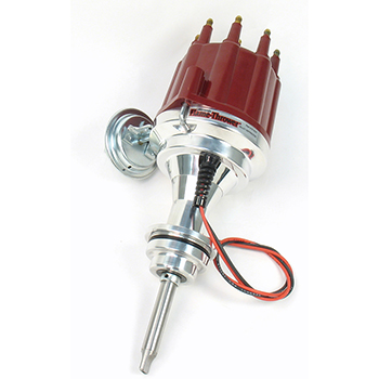 PerTronix, Flame Thrower Plug n Play Billet Distributor Ignitor II w/ Vacuum Advance, Chrysler 426/440, Red Cap, Each