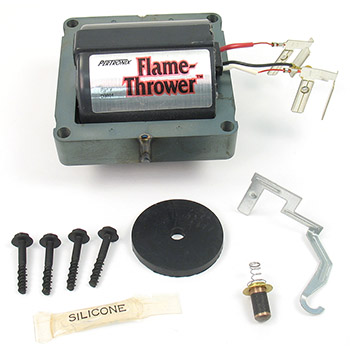 PerTronix, Flame-Thrower 50,000 Volt E-Core Coil, GM HEI w/ Black, White, & Red Wires, Sold as Each