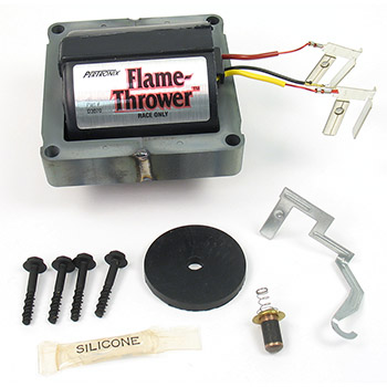 PerTronix, Flame-Thrower 50,000 Volt E-Core Coil, GM HEI w/ Red & Yellow Wires, Race Only, Sold as Each