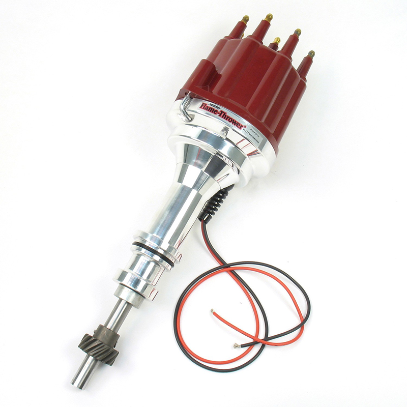PerTronix, Plug n Play Billet Distributor Ignitor III w/ Multi-Spark & Rev Limiter, Mechanical Advance, Ford 289-302