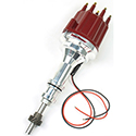 PerTronix, Flame Thrower Plug n' Play Billet Distributor Ignitor II w/ Mechanical Advance, Ford 289-302, Red Cap