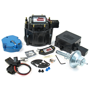 PerTronix, HEI Performance Tune-Up Kit, Street/Strip Module, Red/White Coil Wire, Black Cap