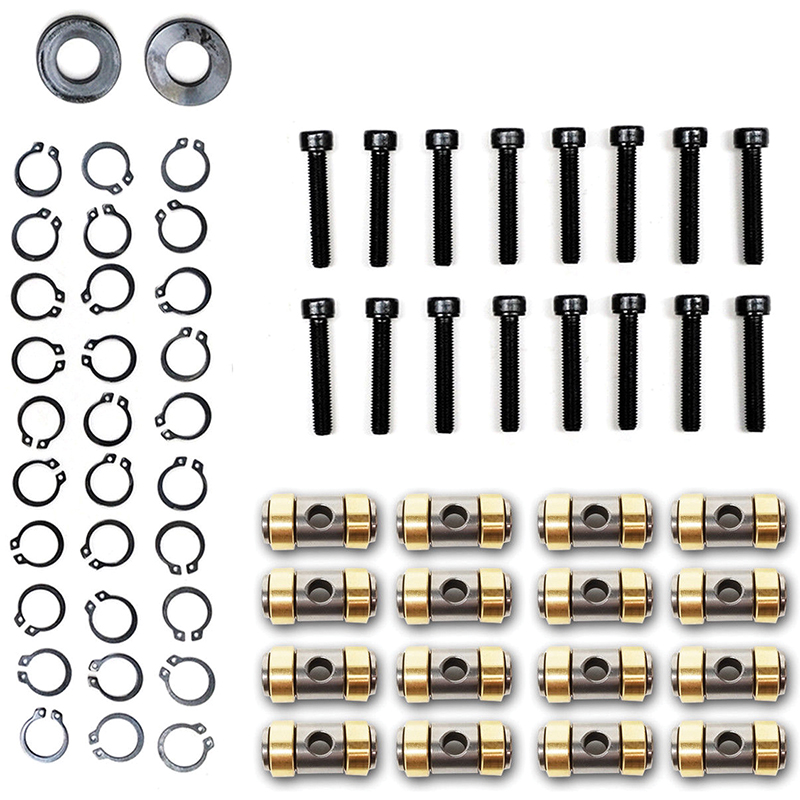 PRW, LS Rocker Arm Bronze Bushed Trunnion Upgrade, Set of 16