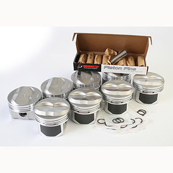 Wiseco, ProTru Street Forged Pistons & Rings Set, Chev BB 396 Dome Top, 4.125