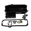 Power Products, IMCA Circle Track HP Steel Oil Pan, Chev SB Pre-'80 w/ High Volume Pump