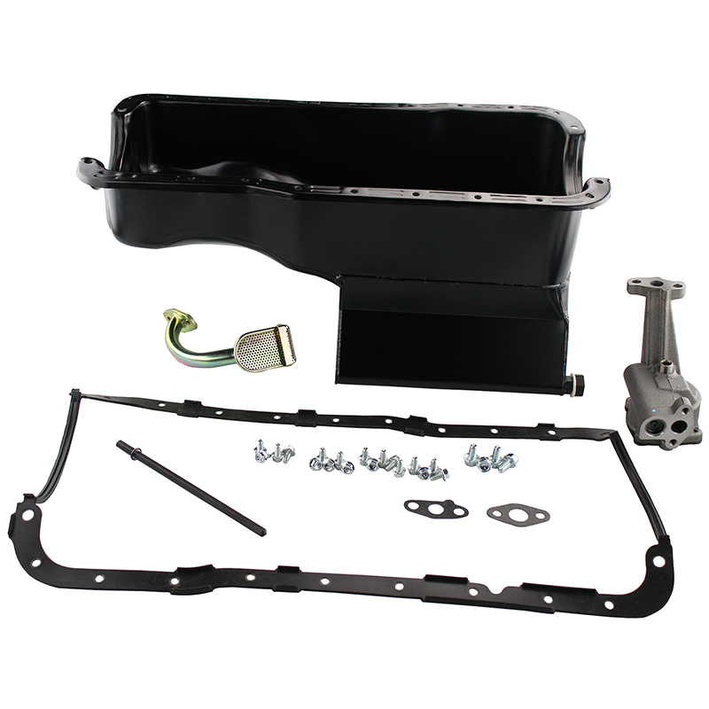 Power Products, Low Profile Kicked-Out Sump Oil Pan Kit, Ford 351W
