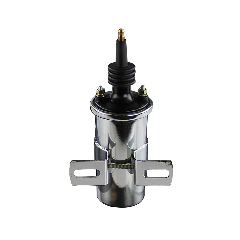 Power Products, Power Plus Coil w/ Coil Bracket, 45,000 V, Oil Filled, Chrome