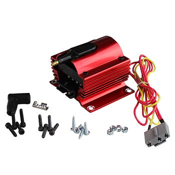 Power Products, Power Plus HV Coil, 50,000 V, Red