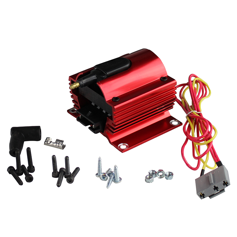 Power Products, Power Plus HV Coil, 50,000 V, Red
