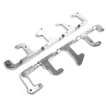 Power Products, Chevrolet LS Billet Aluminum Coil Bracket, LS2/LS3/LS7/LS9 Car, Delco D510C Style Coils
