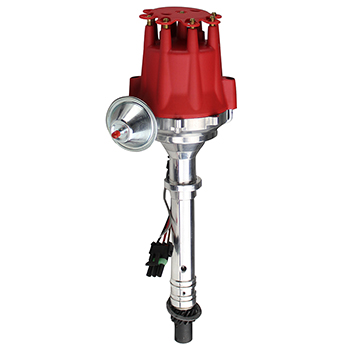 Power Products, Power Plus Billet Ready To Run Distributor, Chev SB/BB, Red Cap, Sold as Each