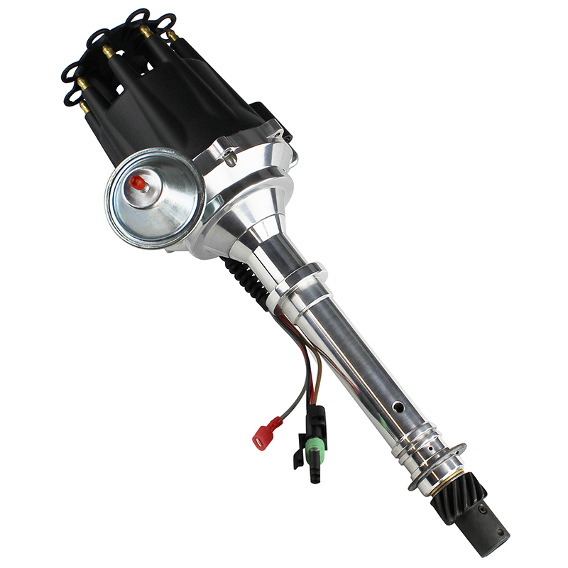 Power Products, Power Plus Billet Ready To Run Distributor, Chev SB/BB, Black Cap, Sold as Each