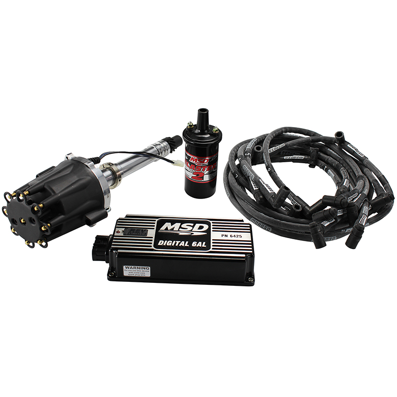 Power Products, Billet Racing Ignition Kit, Chev SB/BB w/ Slip Collar, Red or Black