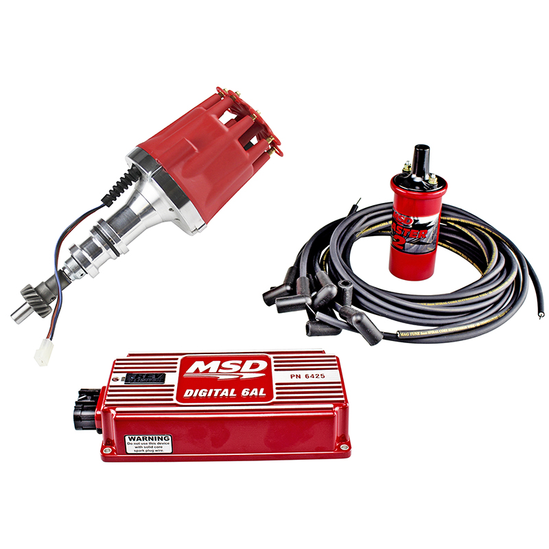 Power Products, Billet Racing Ignition Kit, Ford 351C/M, 429-460, Red or Black