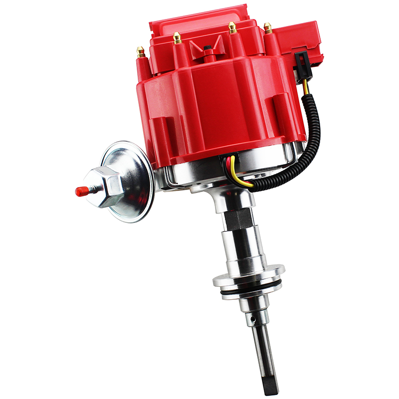 Power Products, HEI Distributor, Dodge/Chrysler SB, Vacuum Advance, Red Cap, Sold as Each