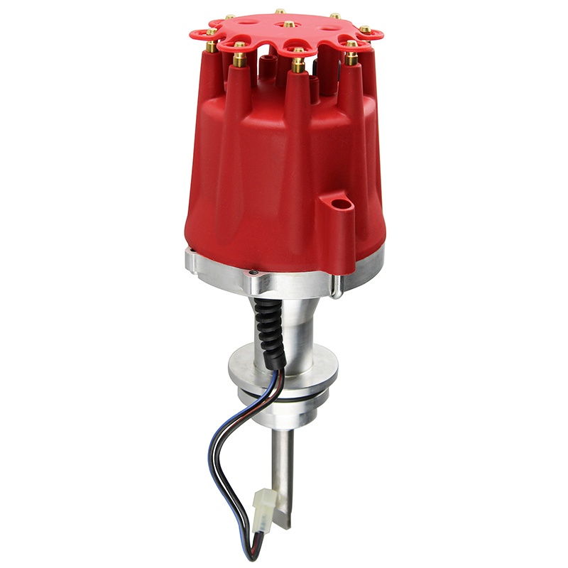 Power Products, Billet Racing Distributor, Chrysler Small Block, Red Cap, Sold as Each