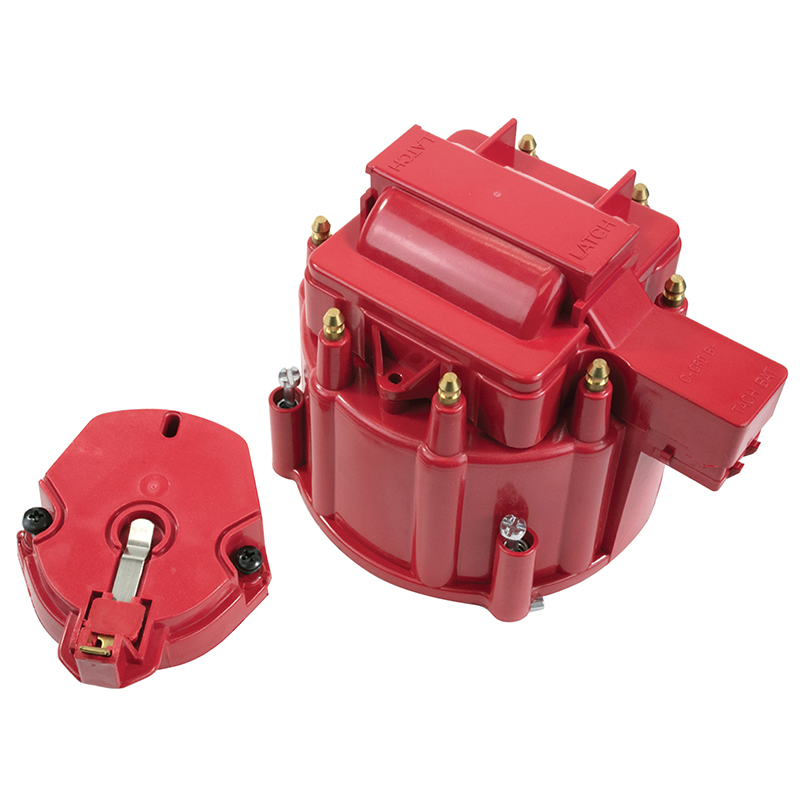 Power Products, HEI Cap And Rotor Kit, Red
