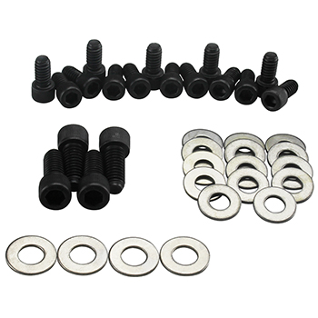 Power Products, Allen Head Oil Pan Bolts, Chev SB, 90 Deg. V6, Olds V8