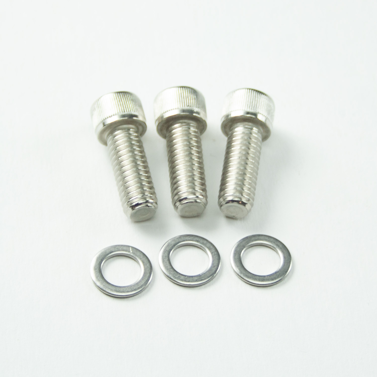 Power Products, Oil Filter Housing Allen Head Bolts w/ Washers, Oldsmobile V8, Stainless Steel