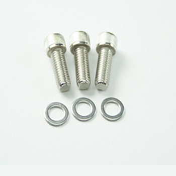Power Products, Oil Filter Housing Allen Head Bolts w/ Washers, Oldsmobile V8, Stainless Steel