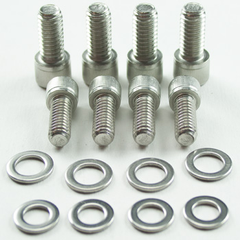 Power Products, Timing Cover Bolts, Dodge/Chrysler BB, Allen Head, Stainless Steel