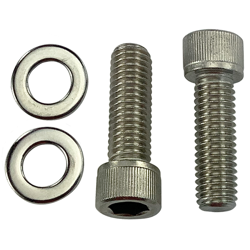 Power Products, Thermostat Housing Allen Head Bolts w/ Washers, Dodge/Chrysler SB/BB, Pontiac 326-455, Stainless Steel