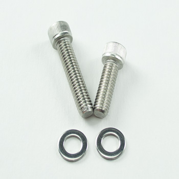 Power Products, Thermostat Housing Allen Head Bolts w/ Washers, Ford SB 5.0L EFI, Stainless Steel