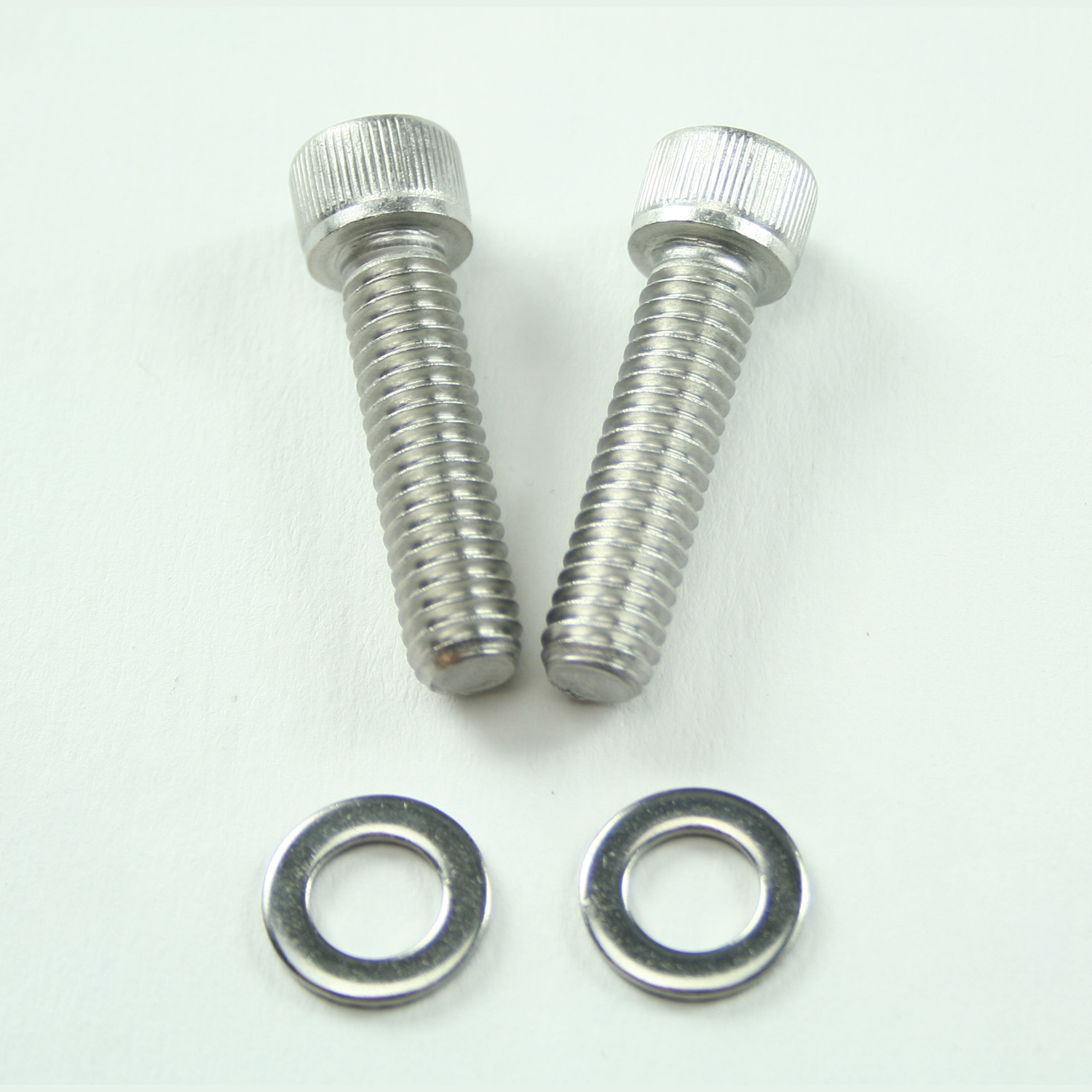 Power Products, Thermostat Housing Allen Head Bolts w/ Washers, Ford SB 351W/5.8L EFI, Stainless Steel