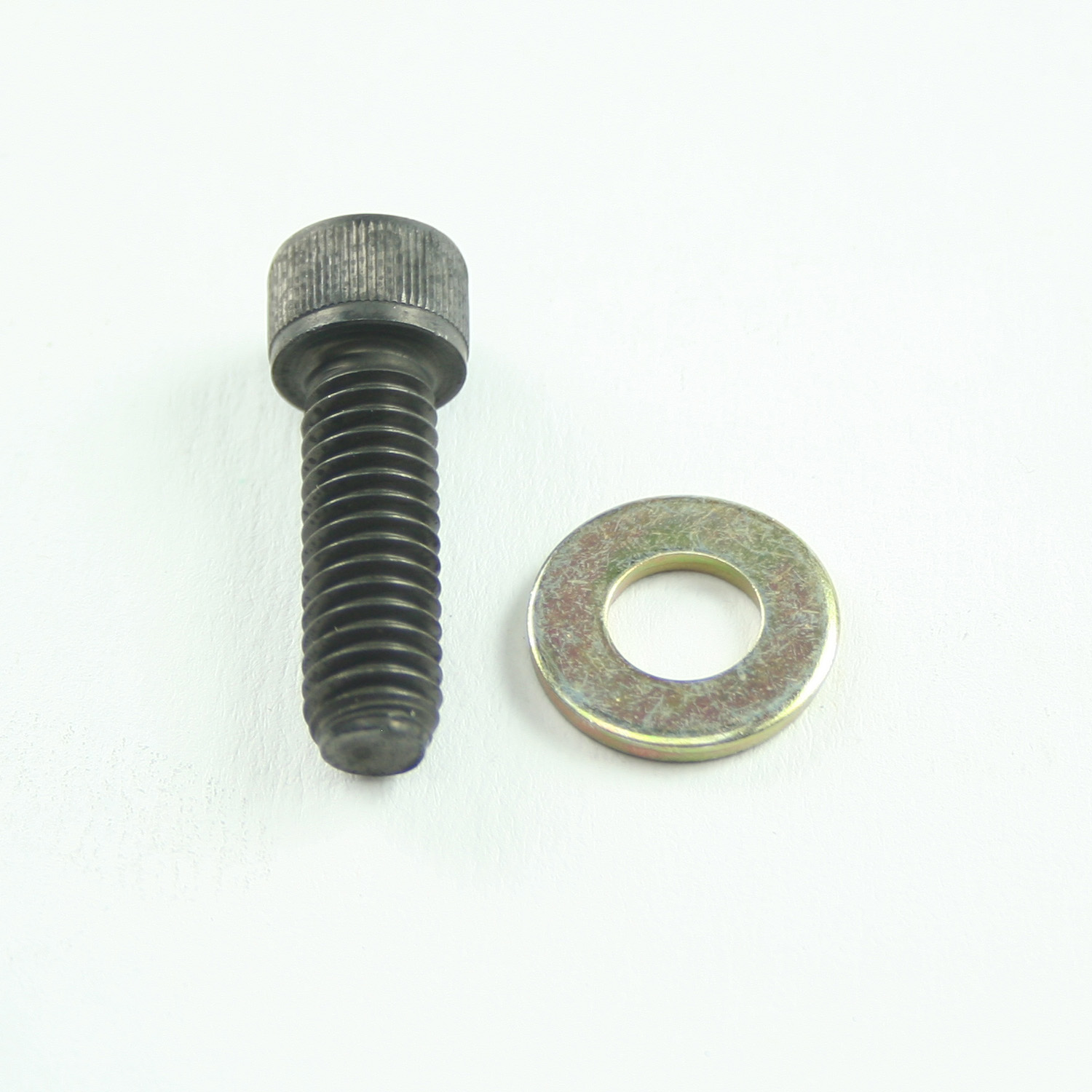 Power Products, Distributor Hold Down Bolt w/ Washers, Dodge/Chrysler SB, Allen Head, Black Oxide