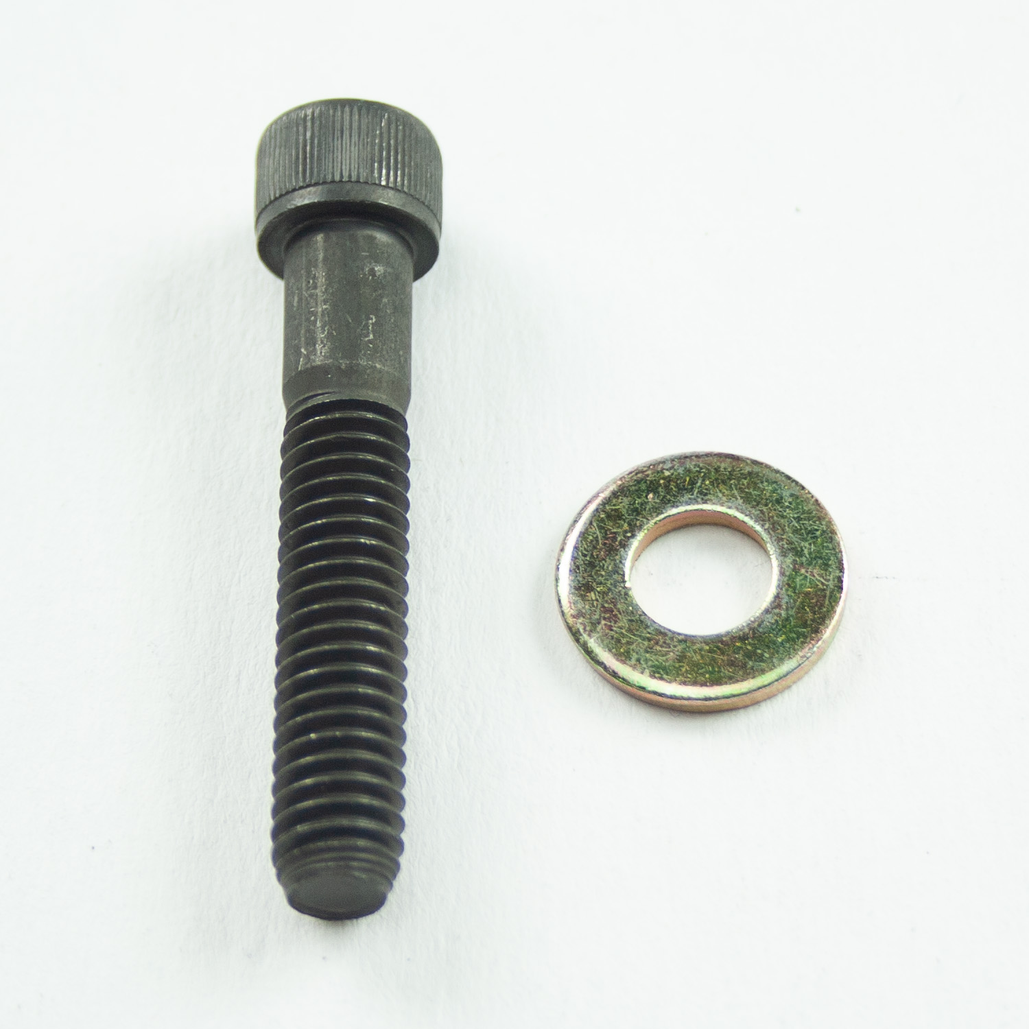 Power Products, Distributor Hold Down Bolt w/ Washers, Dodge/Chrysler Big Block, Allen Head, Black Oxide