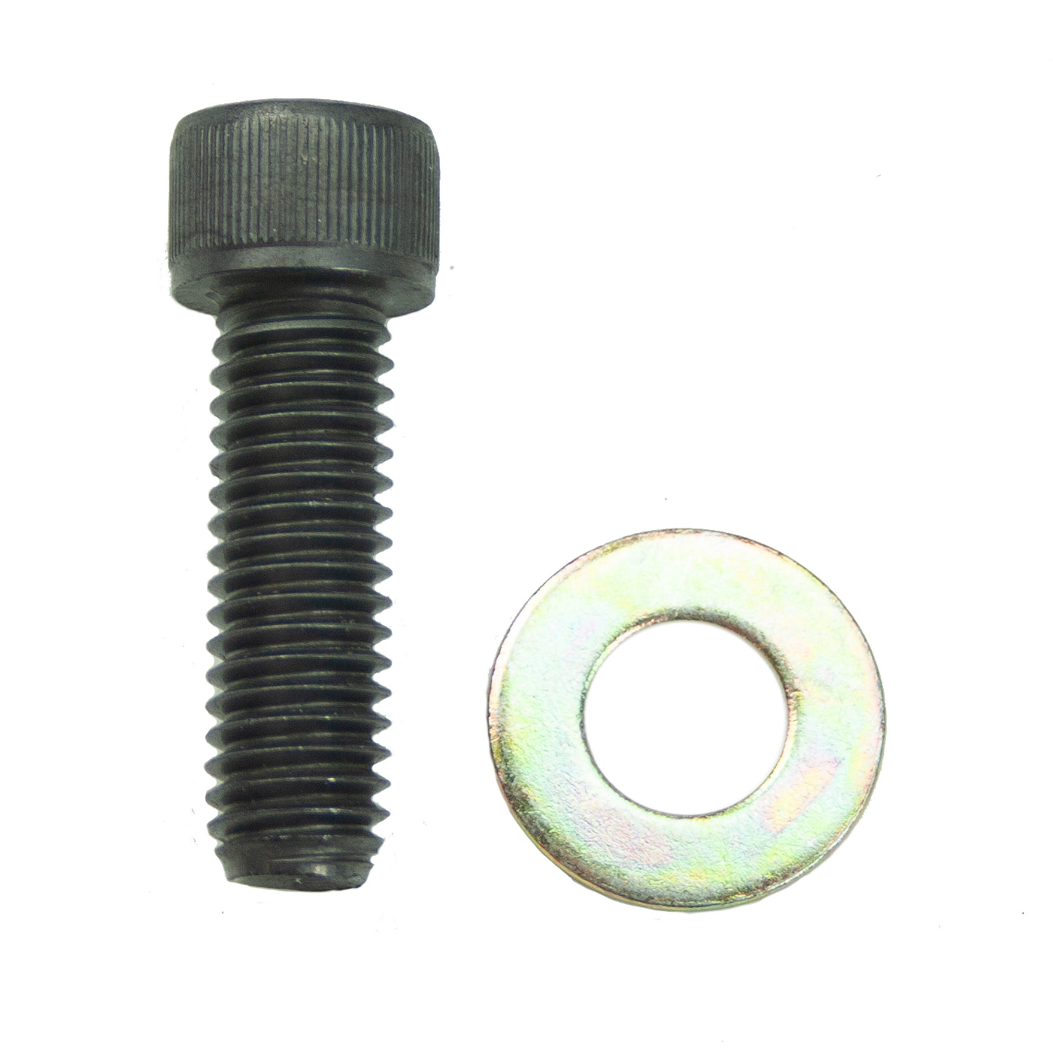 Power Products, Distributor Hold Down Bolt w/ Washer, Pontiac 326-455, Allen Head, Black Oxide