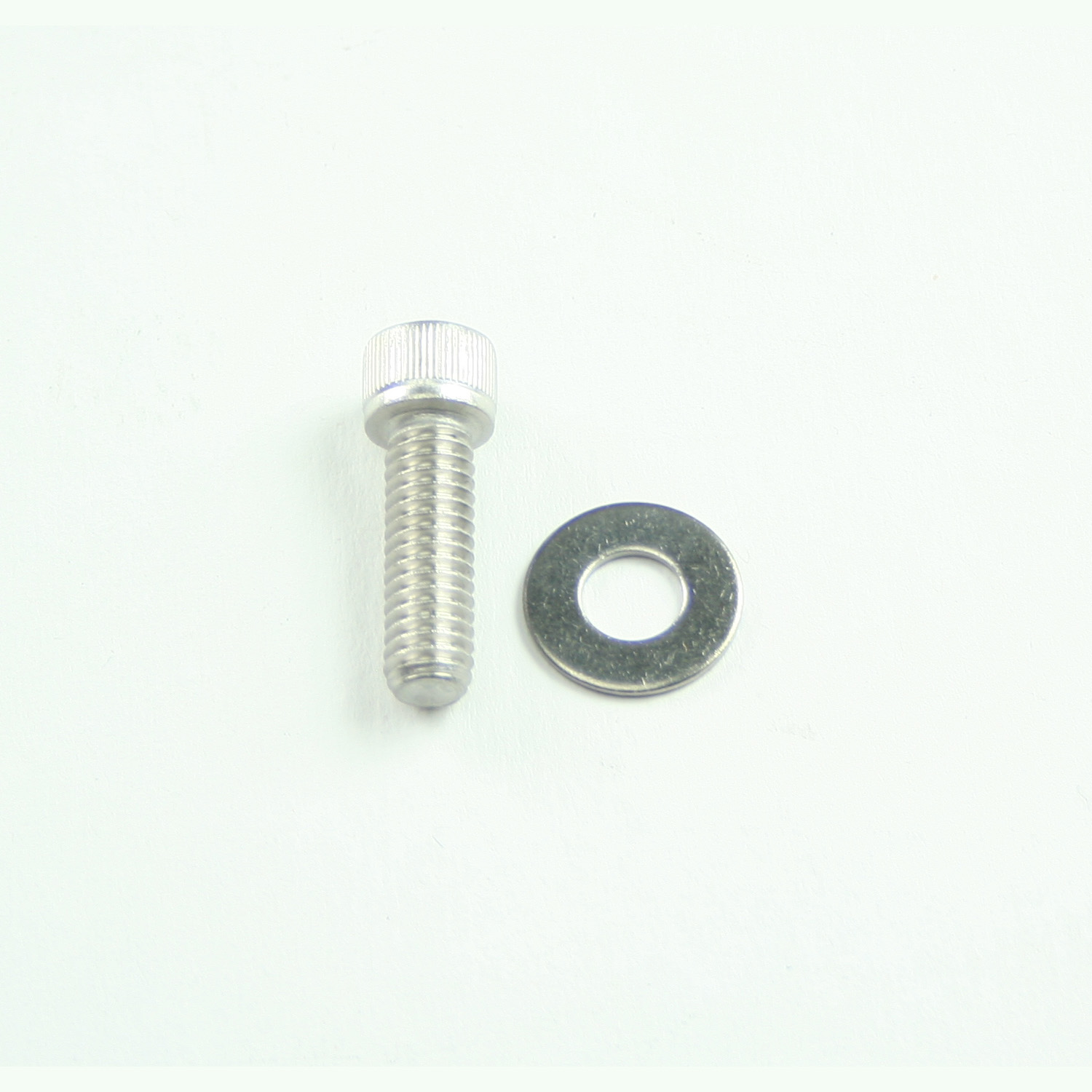 Power Products, Distributor Hold Down Bolt w/ Washers, Dodge/Chrysler SB, Allen Head, Stainless Steel