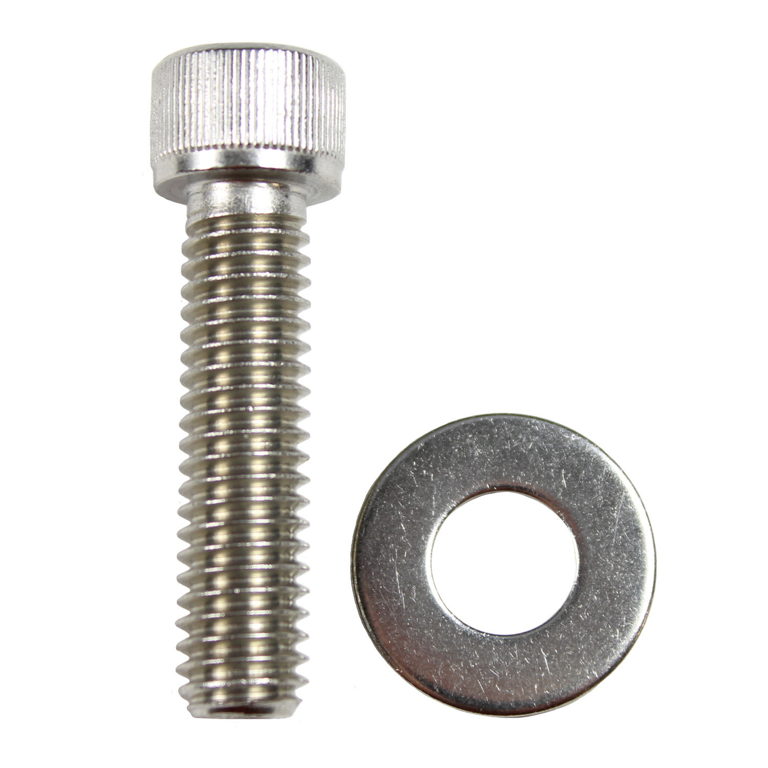 Power Products, Distributor Hold Down Bolt w/ Washer, Oldsmobile 260-455, Allen Head, Stainless Steel