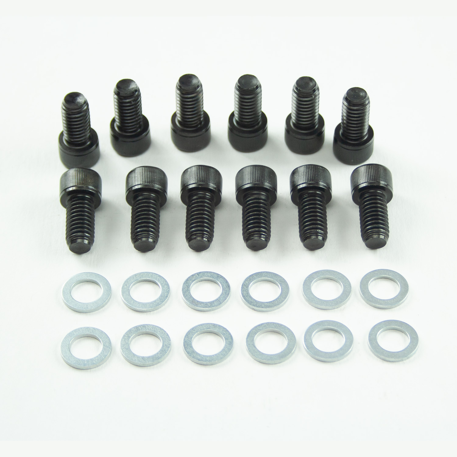 Power Products, Allen Head Header Bolts w/ Washers, Chev SB/Chrysler BB/Pontiac V8, 3/8