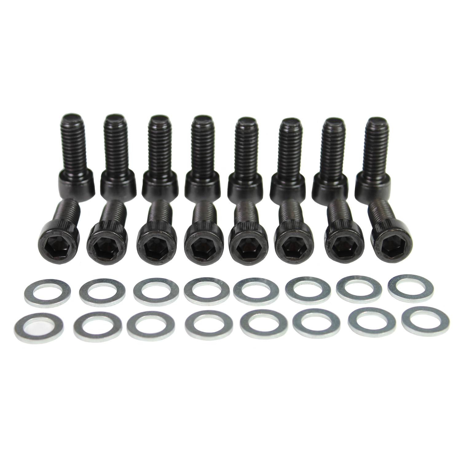 Power Products, Allen Head Header Bolts w/ Washers, Chev BB/Ford V8 3/8