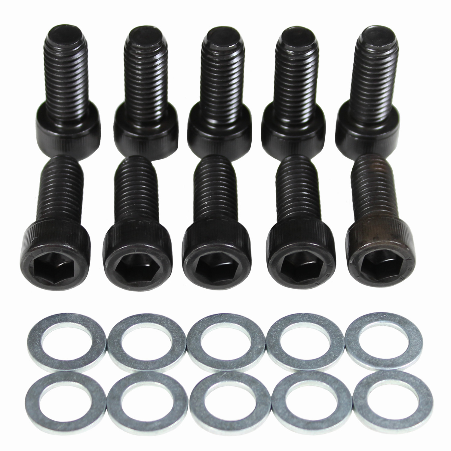 Power Products, Allen Head Header Bolts w/ Washers, Oldsmobile V8 3/8