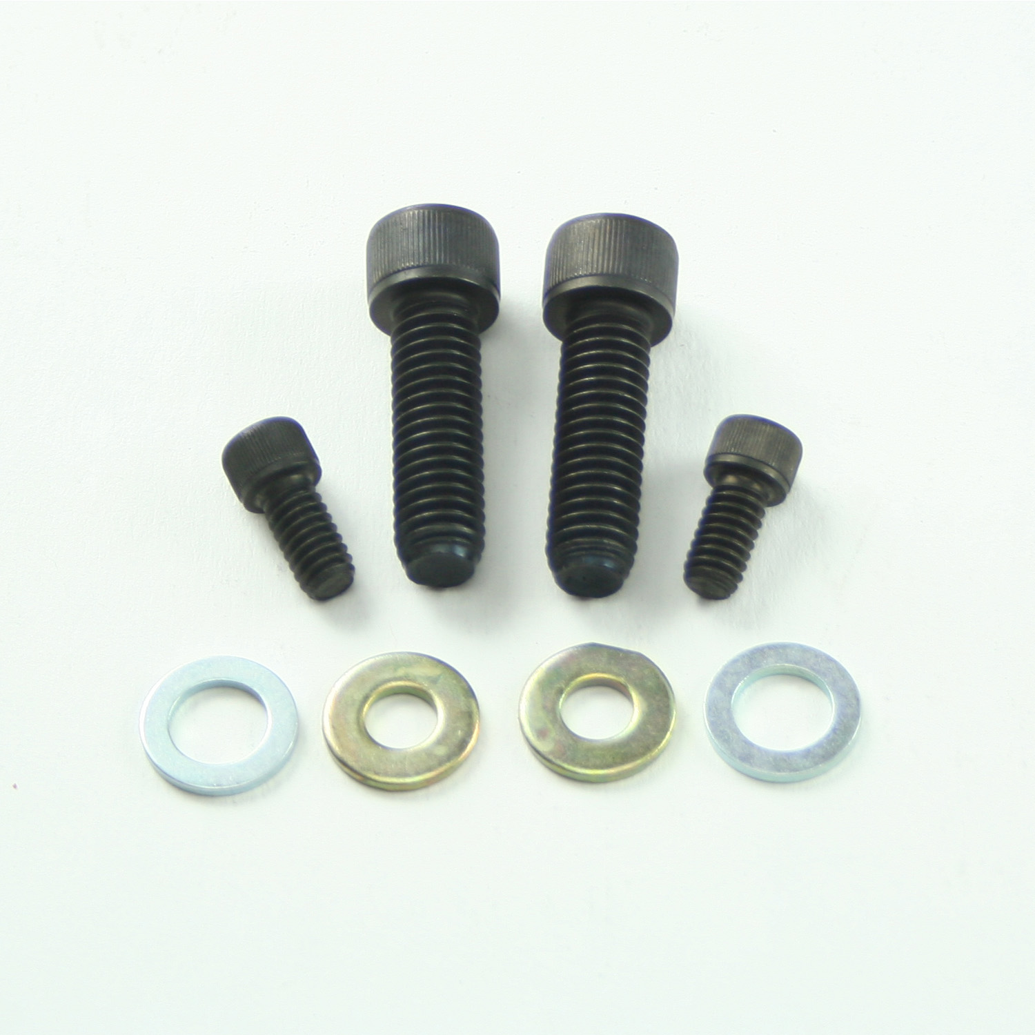 Power Products, Fuel Pump Bolt Kit w/ Washers, Chev SB, Allen Head, Black Oxide