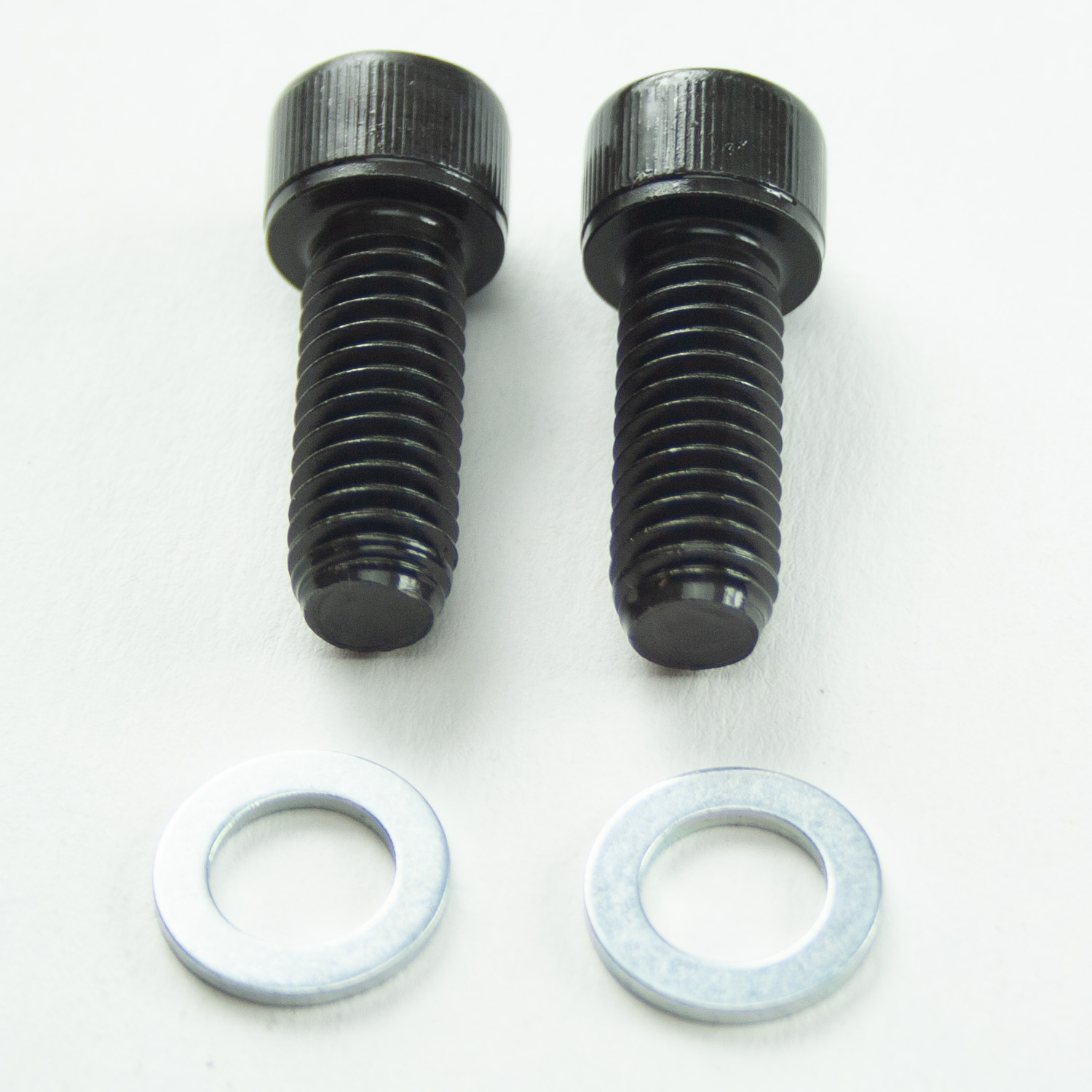 Power Products, Fuel Pump Bolt Kit w/ Washers, Chev BB/Ford SB 260-351W & FE/429-460, Allen Head, Black Oxide