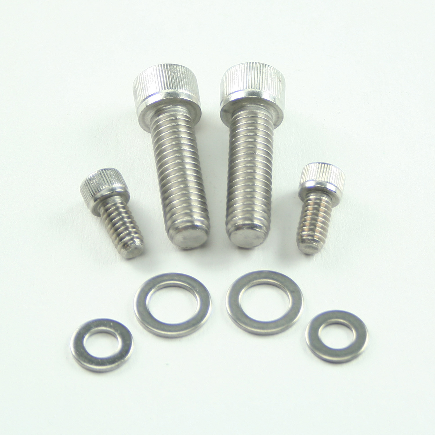 Power Products, Fuel Pump Bolt Kit w/ Washers, Chev SB, Allen Head, Stainless Steel