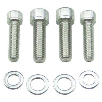 Power Products, Fuel Pump Bolt Kit w/ Washers, Pontiac 326-455, Allen Head, Stainless Steel
