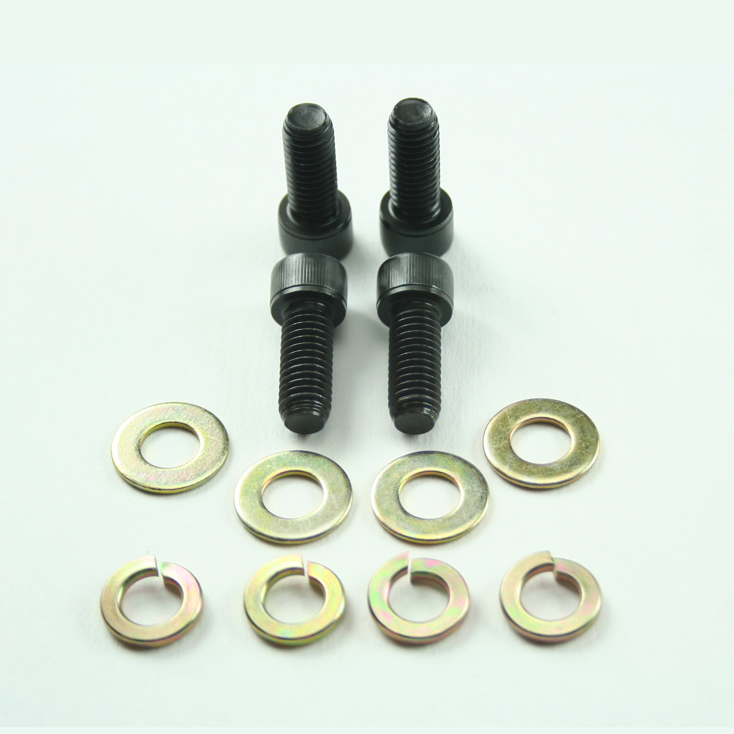 Power Products, Crankshaft Pulley Bolts w/ Washers, Ford 4-Bolt, 3/8