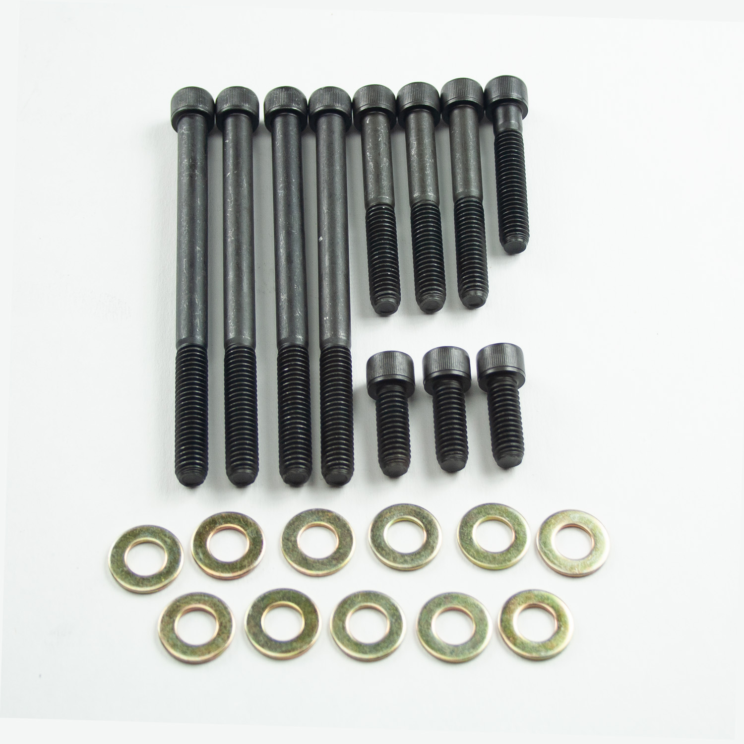 Power Products, Water Pump/Front Cover Allen Head Bolt Kit, Dodge/Chrysler SB, Black Oxide